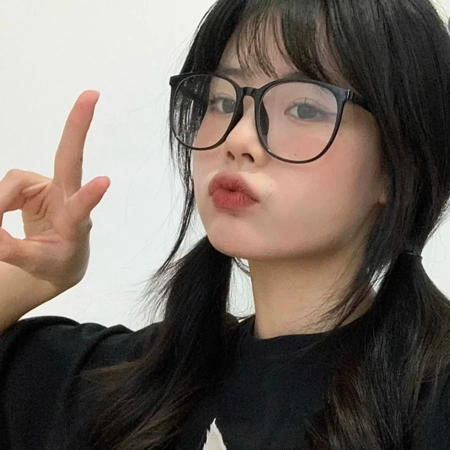 复古圆框冷茶色近视眼镜女高级氛围感大框装饰眼睛早八素颜神器潮