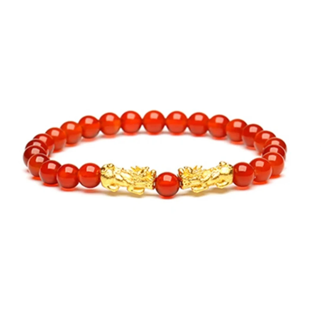 【梵总专属】风火鸿运貔貅玉髓合金镶嵌手链 BM-S134