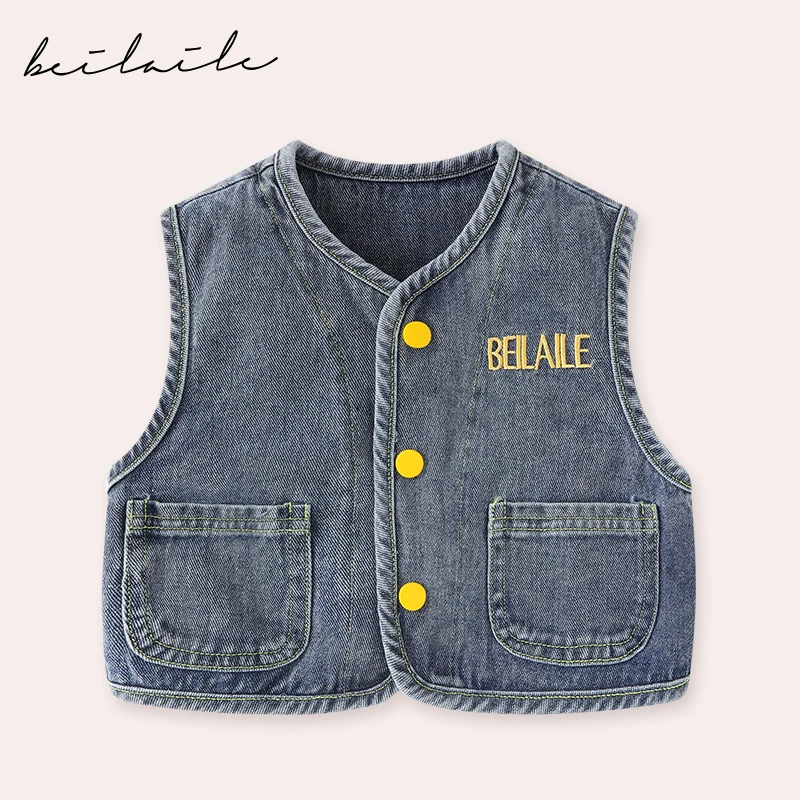 宝宝马甲儿童春秋季婴儿背心马夹秋冬小男童女童婴幼儿坎肩