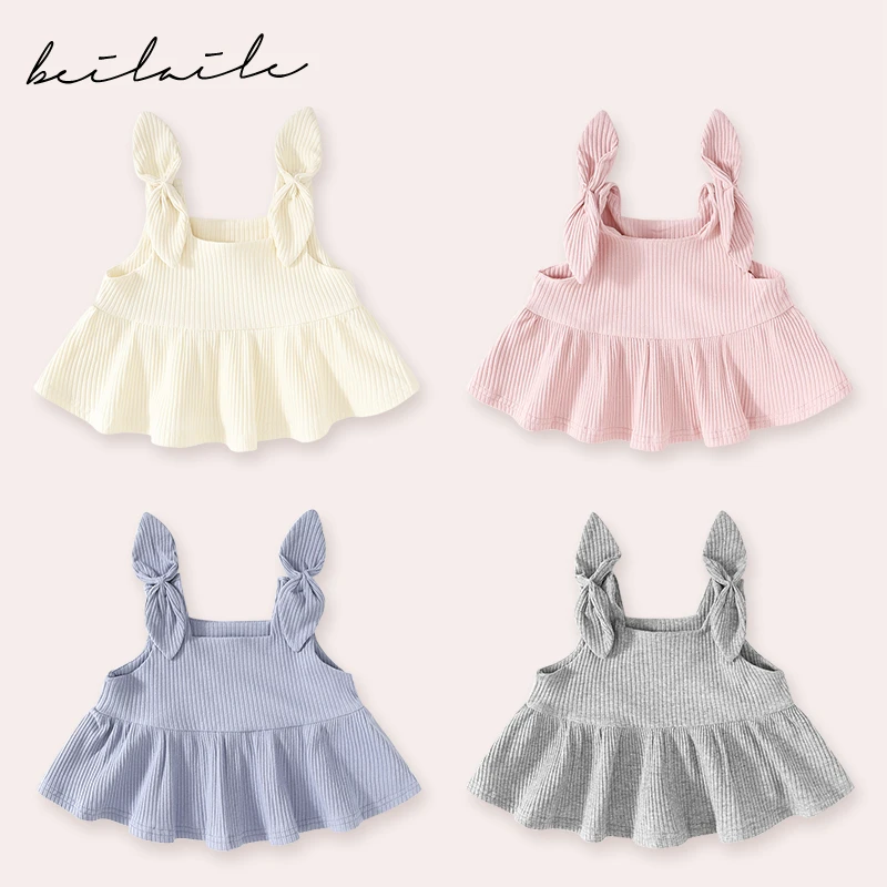 女童连衣裙夏季童装儿童吊带背心裙婴儿夏季公主裙一岁女宝宝裙子