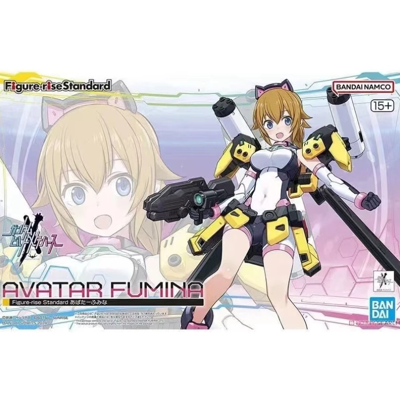 （非偏包顺丰））正版Figure-rise FRS星野文奈学姐创战模型玩具系列