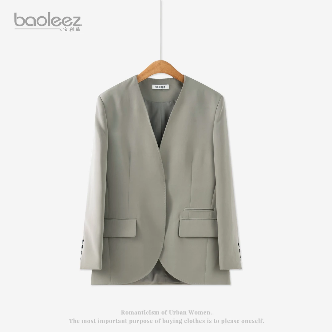 Baoleez/宝利兹休闲网红高端高级感气质女士长袖西装162B233W069