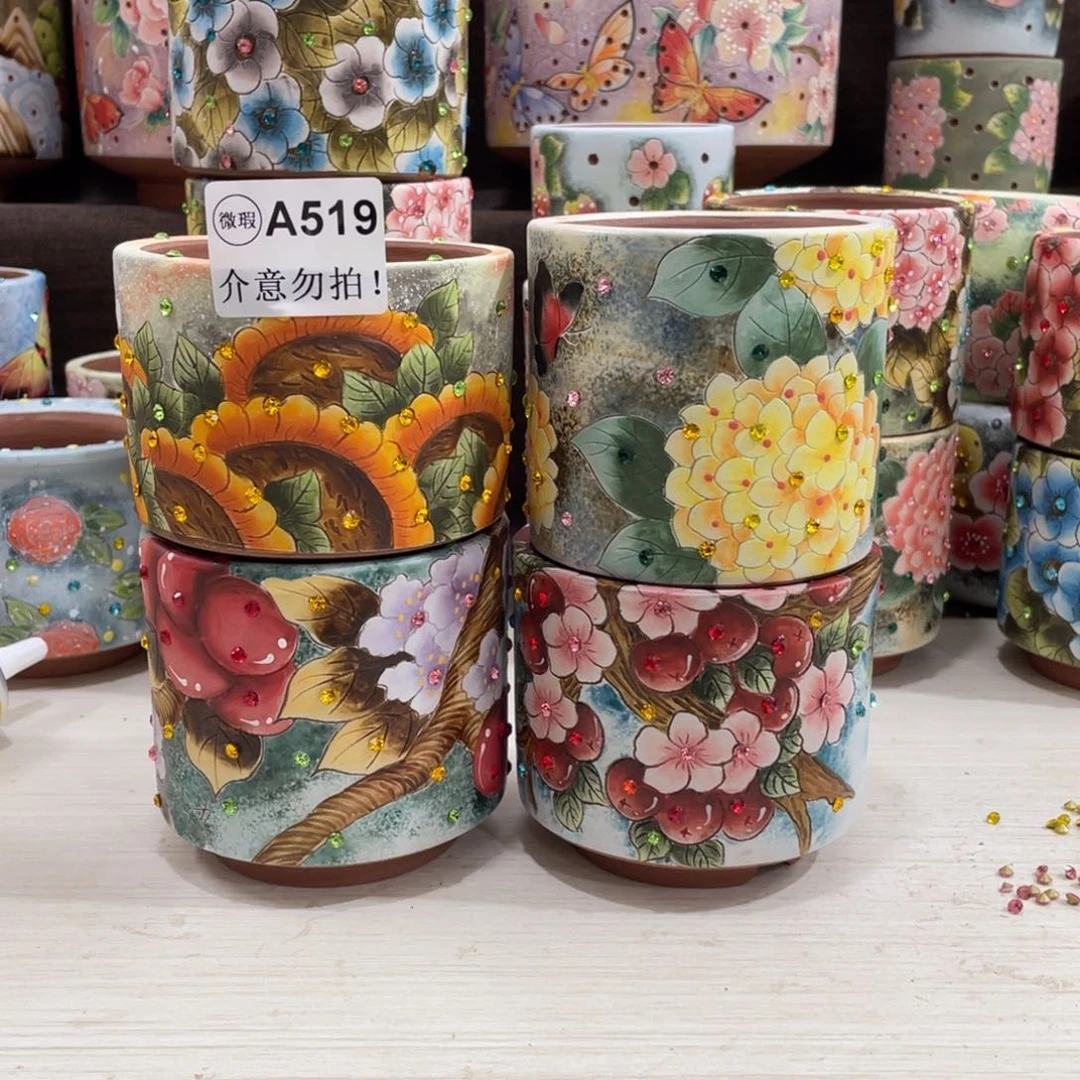 行****兵直筒花盆多肉花盆