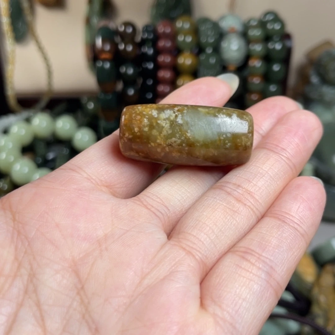 【闪购商品】岫岩河磨玉（透闪石质玉）挂件未镶嵌