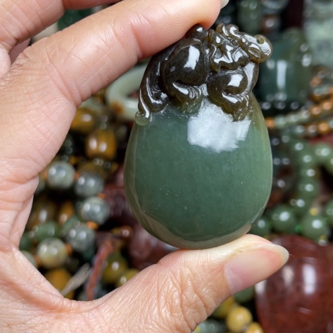 【闪购商品】岫岩老玉（透闪石质玉）挂件未镶嵌