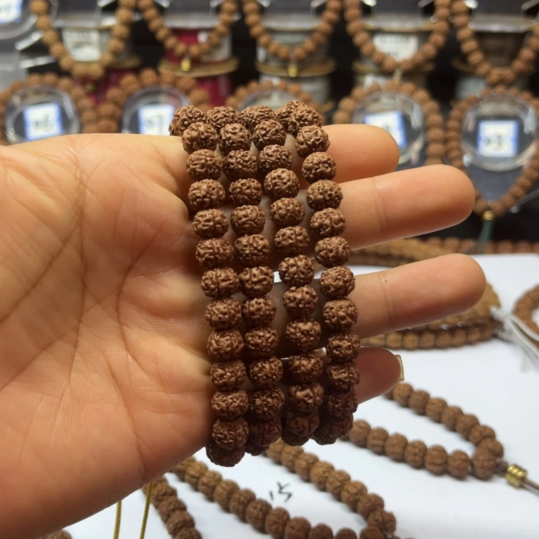 金刚菩提手串红皮一代龙108