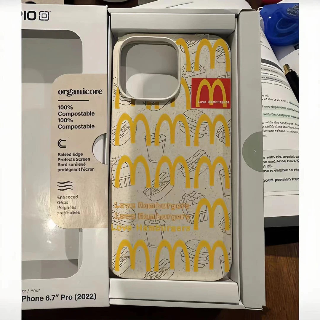 M记小人小麦适用iPhone15/14/13/12手机壳11苹果小米oppovivo华为