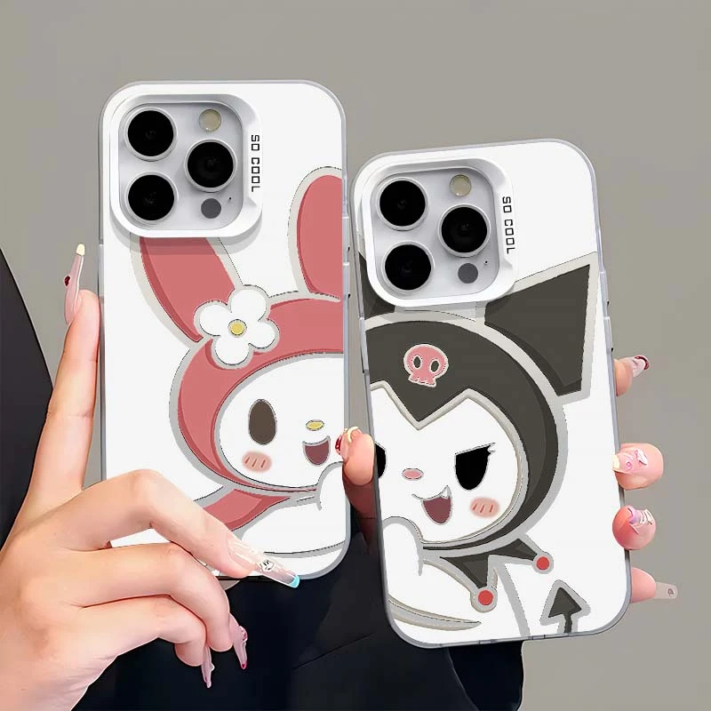 贴贴库洛米元气壳适用iPhone15/14手机壳vivo华为小米oppo苹果软