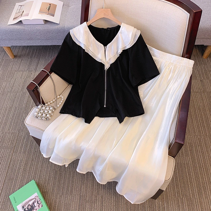 董咚咚大码服饰【冰清玉洁】300斤