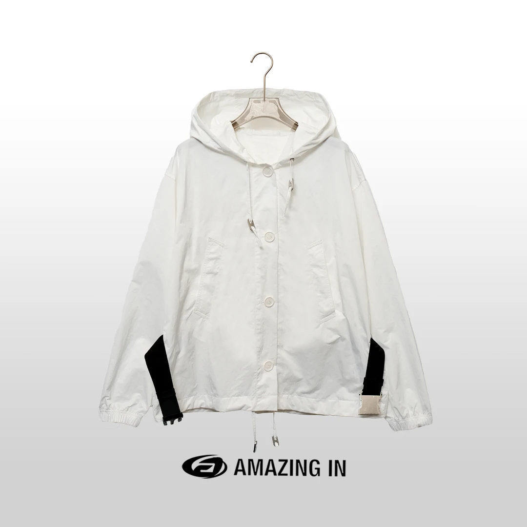 AMAZING IN “元素碰撞”可拆卸腰包连帽外套 A240305-LJ-LH-23635