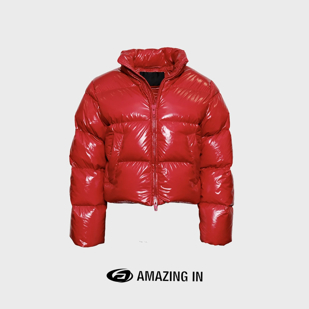 【ZP】AMAZING IN “走秀款”定制女士短款鹅绒服外套A23914-LG23-106