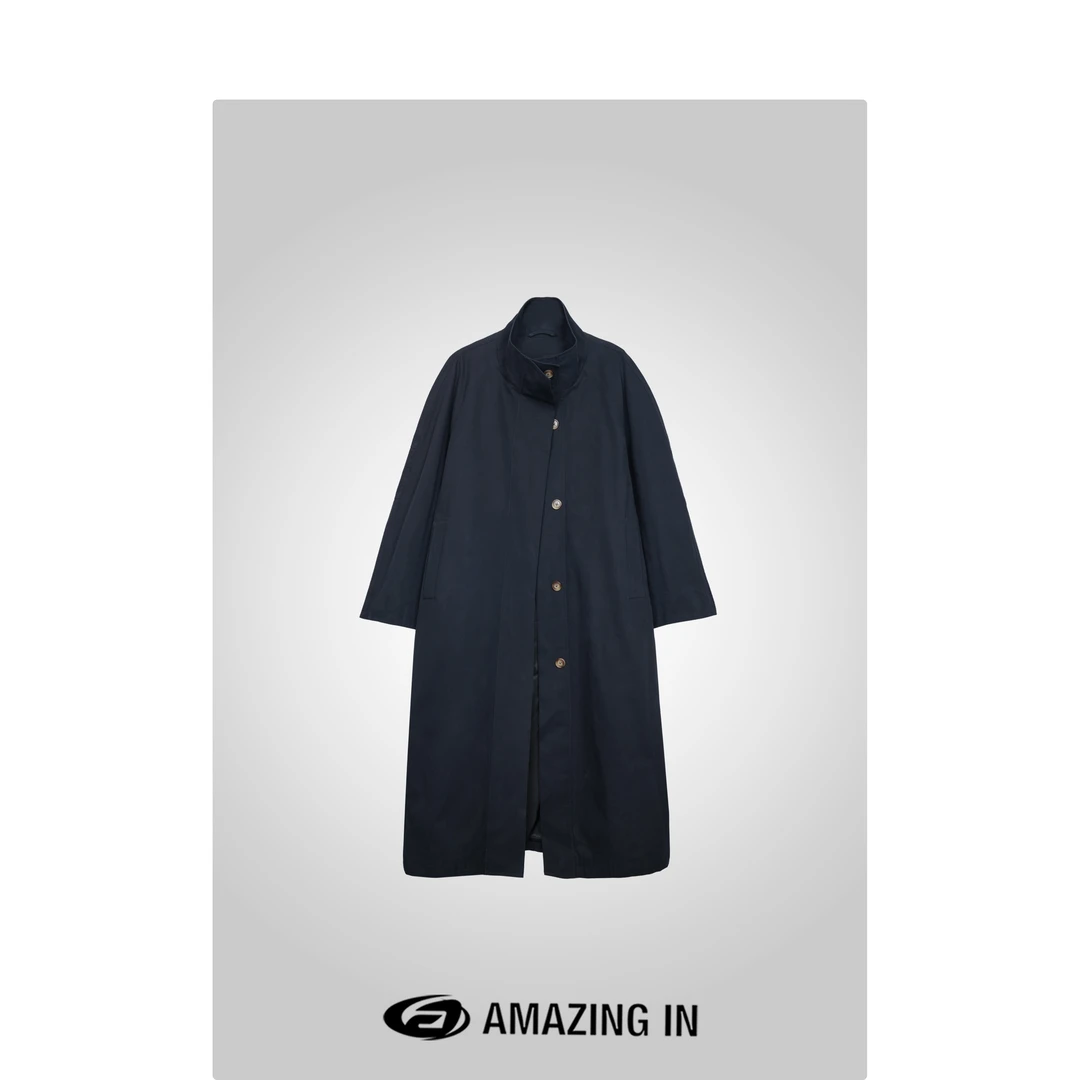 AMAZING IN | 1oo%棉 | 气质宽松长款风衣 A240803-QY-D306595