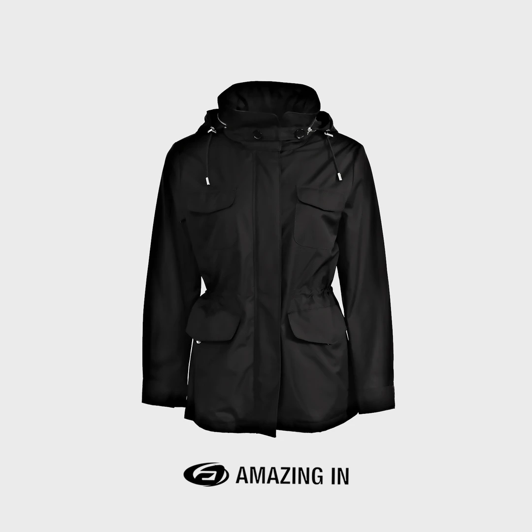 【破价】AMAZING IN 户外休闲轻奢连帽冲锋衣外套A23801-LWYS23358