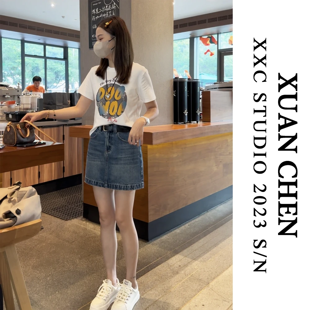 【杂志T】韩式时尚字母印花百搭圆领正肩休闲短袖T恤上衣女#T1753