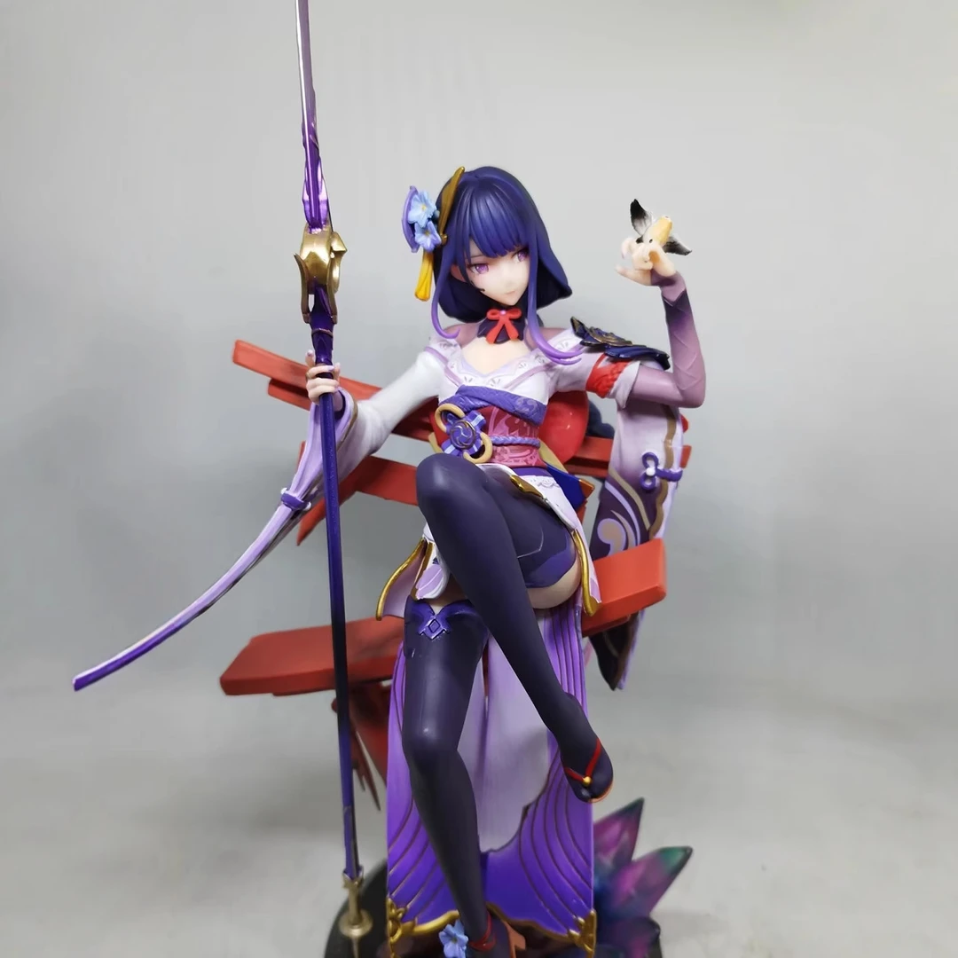 游戏周边 二次元 GK 一心净土 雷电将军 雕像 模型 摆件 盒装手办