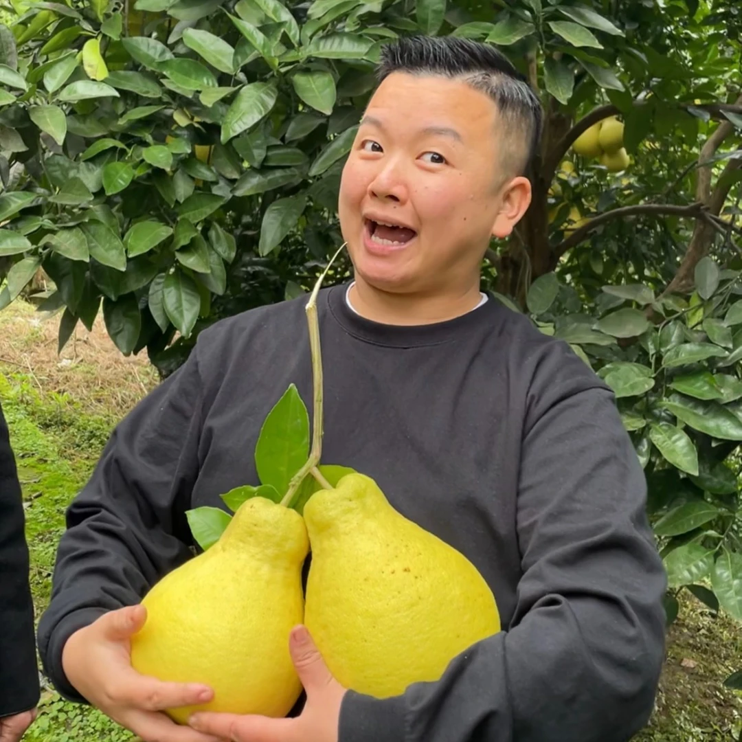 【正宗】沙田柚重庆长寿邻封新鲜采摘纯甜无酸产地直供整箱包邮