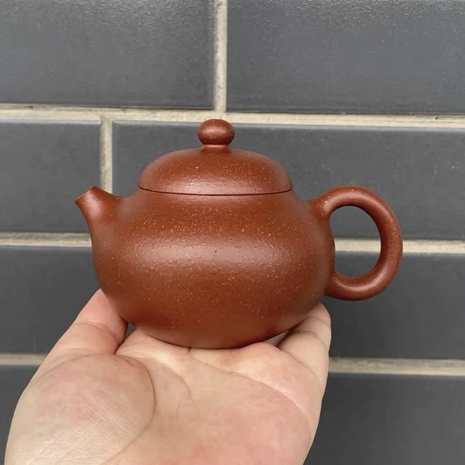 文旦壶30目红降坡原矿紫砂200c半手精工制作