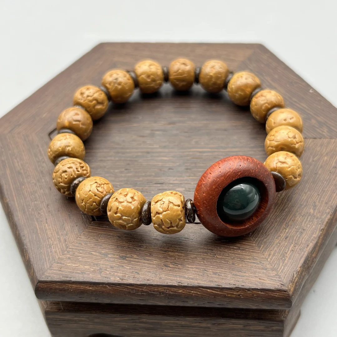 WW090-金刚菩提转转珠手串10mm