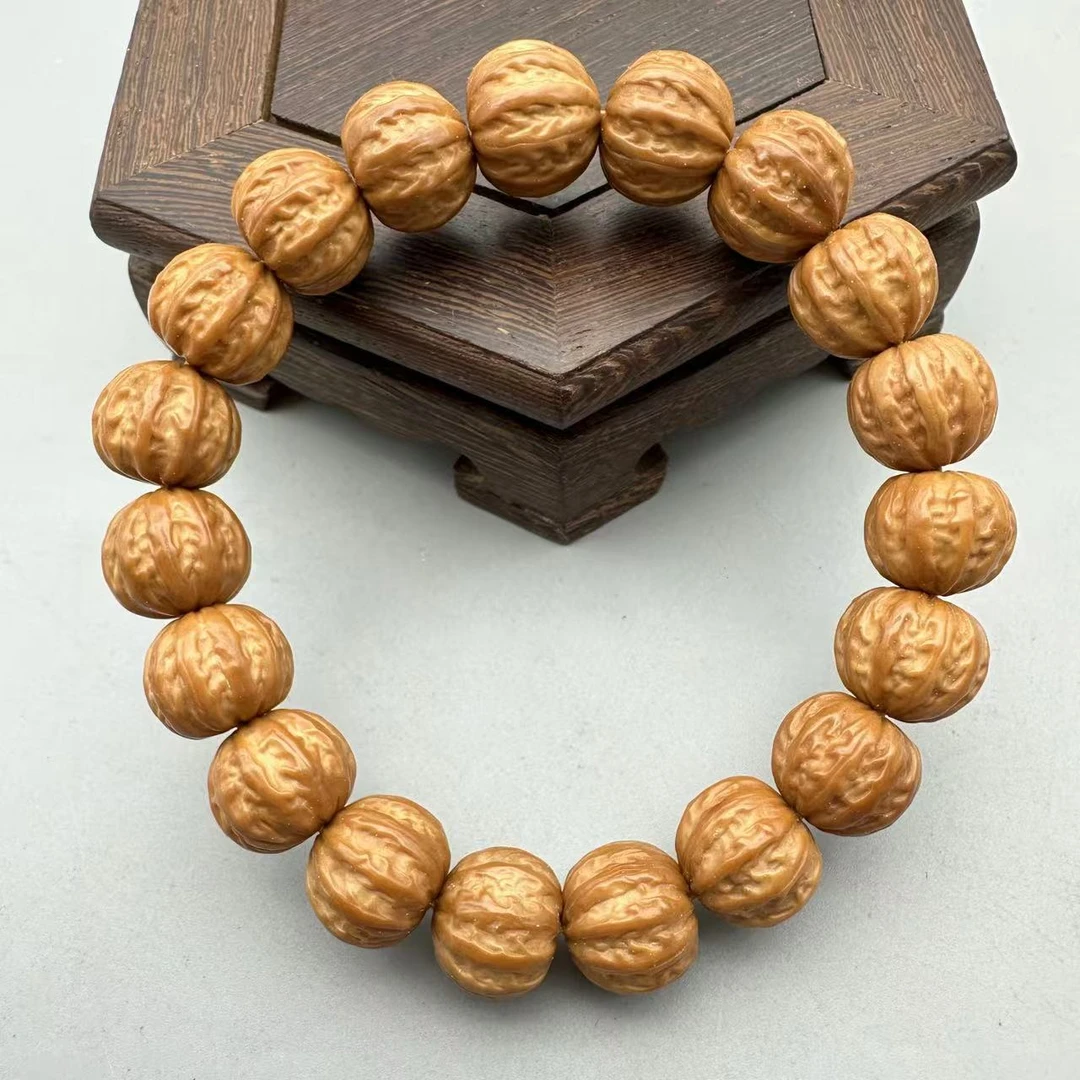 WW718-猴头核桃13mm+单圈手串