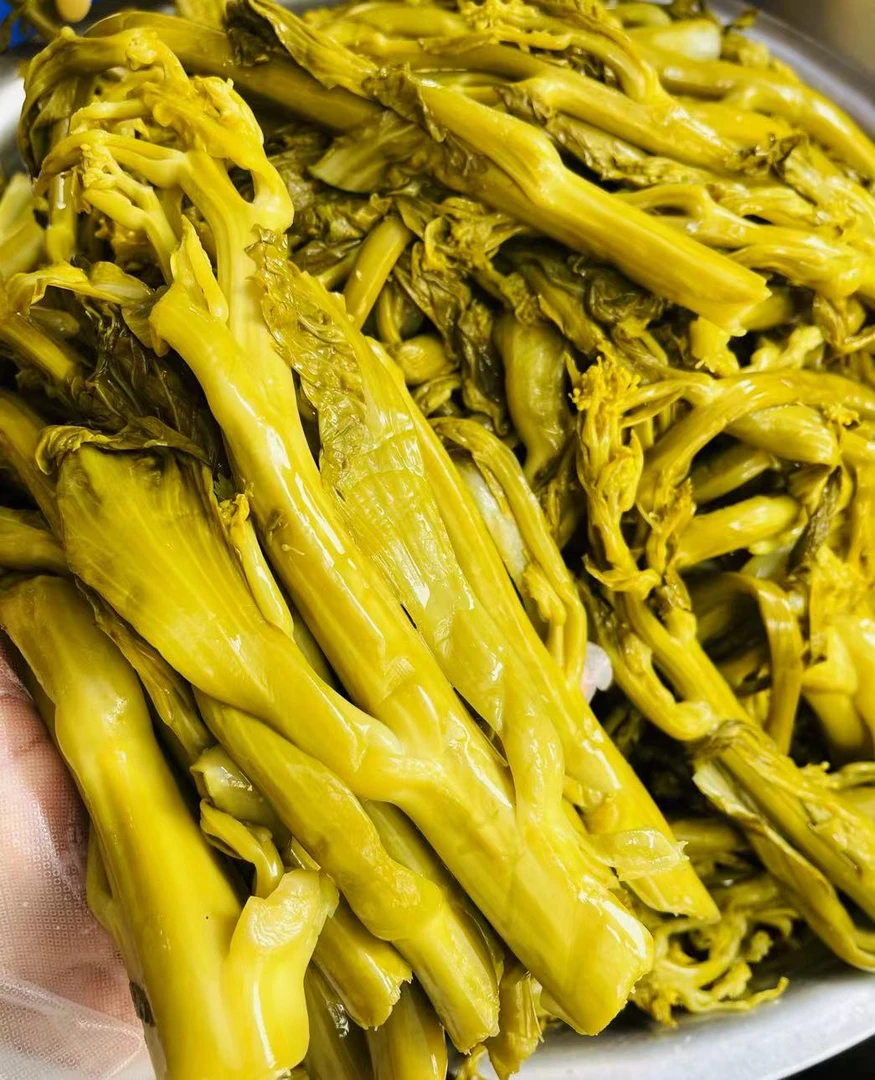 酸脆芥菜芽每包1000克