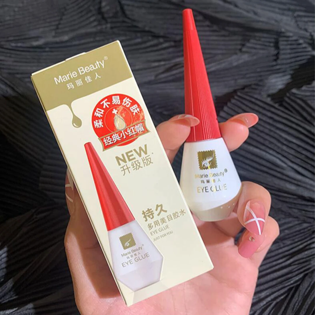 玛丽佳人双眼皮胶水 透明无痕隐形速干超粘定型胶多用假睫毛胶水