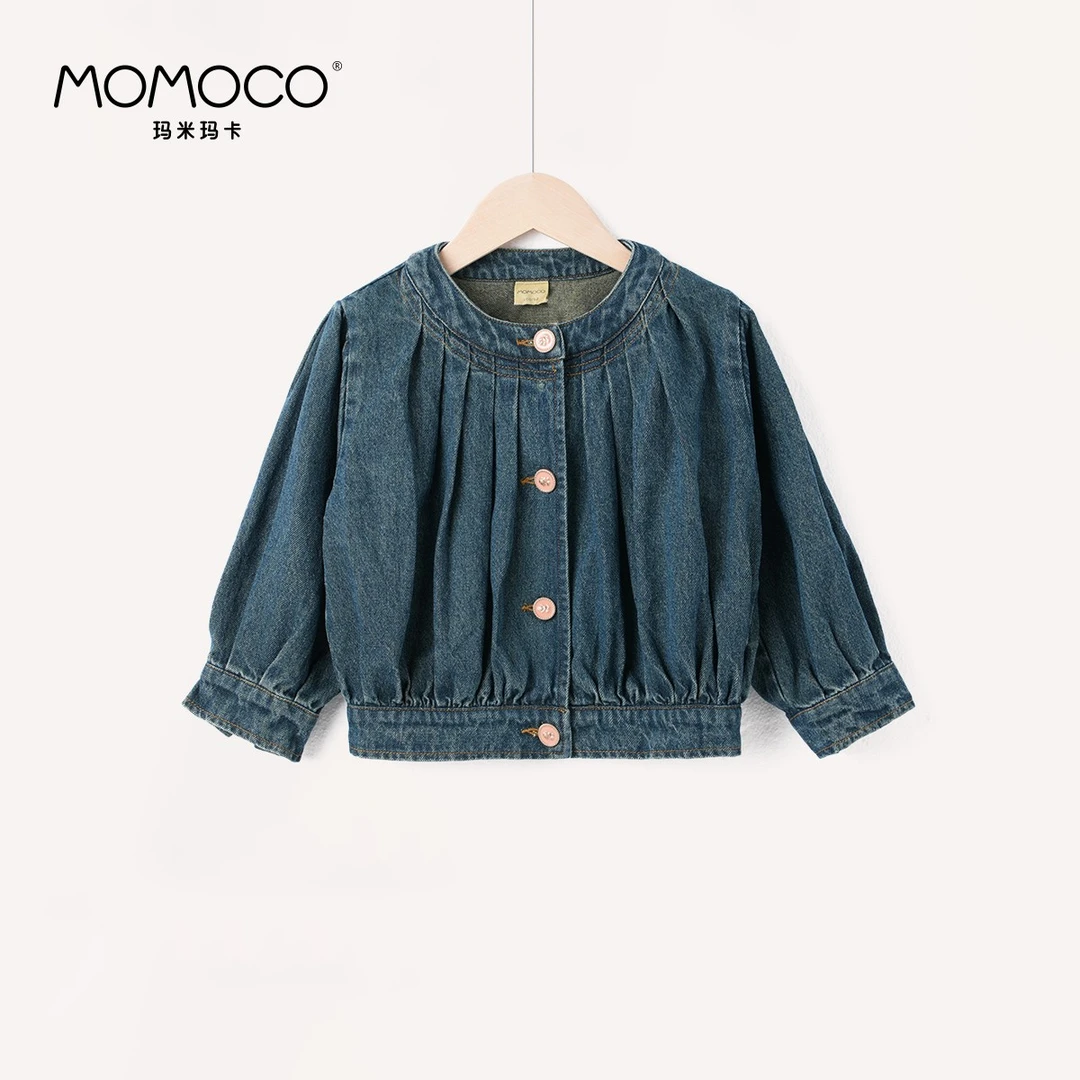 MOMOCO【976】复古休闲时尚牛仔外套76730108016