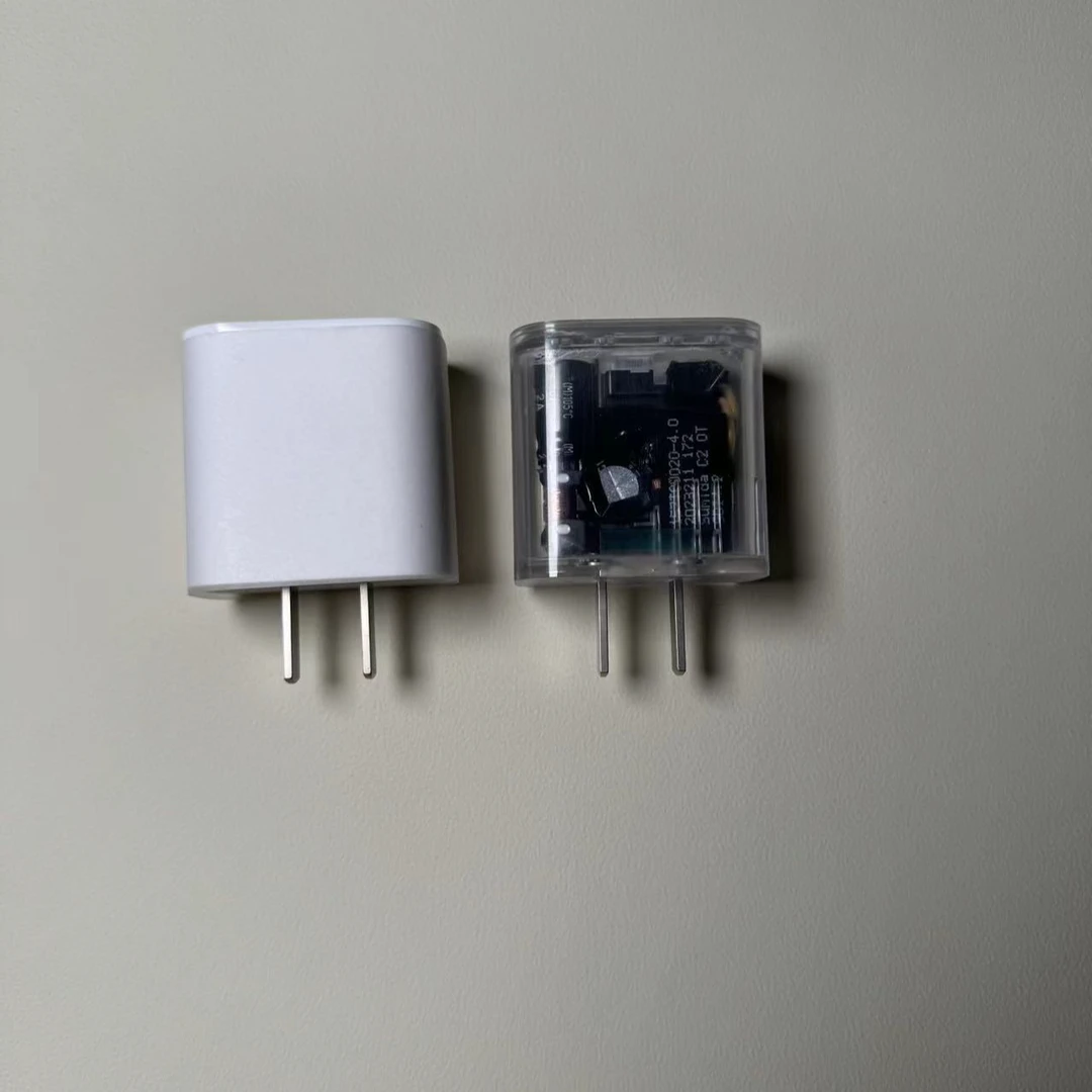 准新品 Apple/苹果 原装20W充电头透明换壳充电头快充正品头