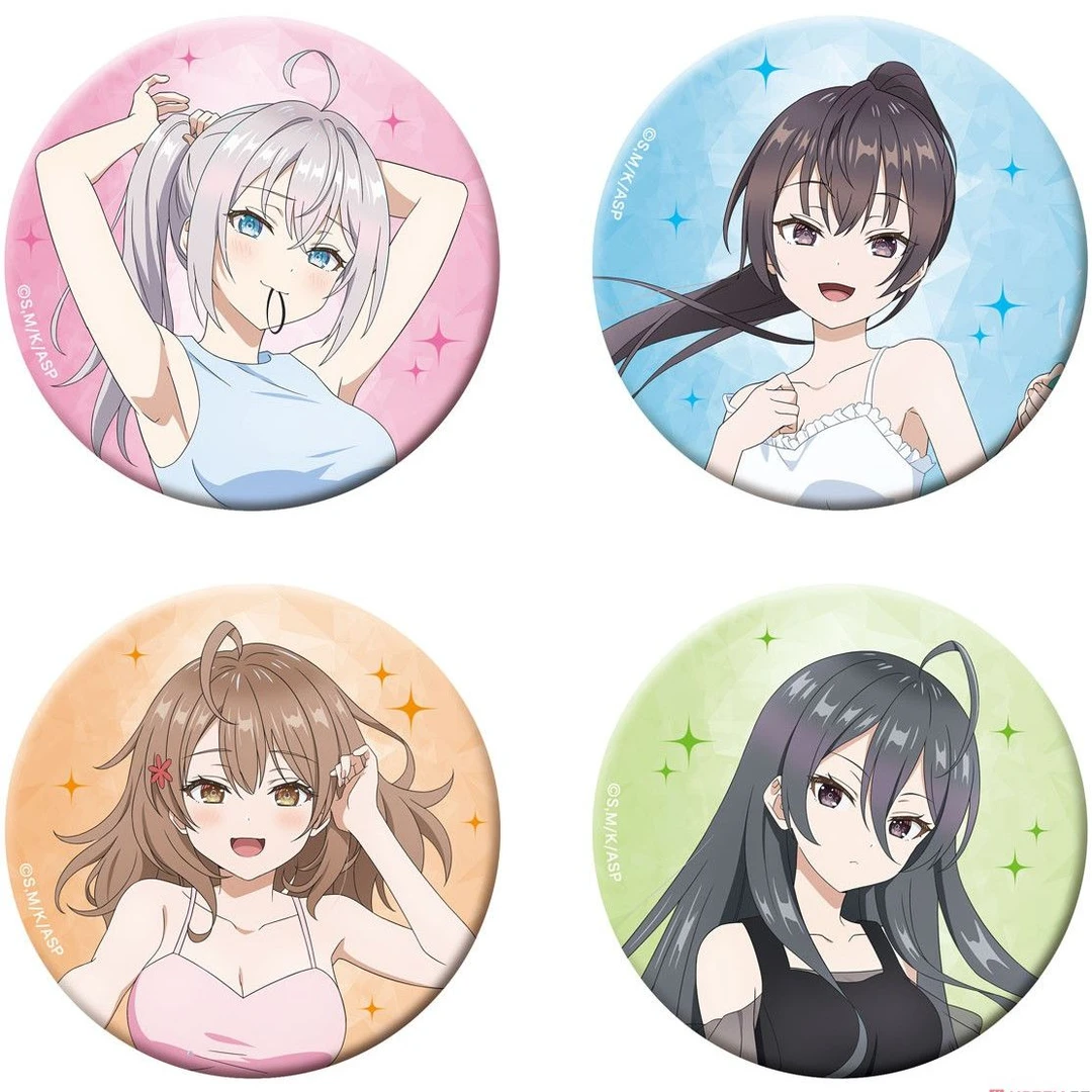 不时轻声地以俄语遮羞的邻座艾莉同学徽章吧唧挂件艾莉周防有希