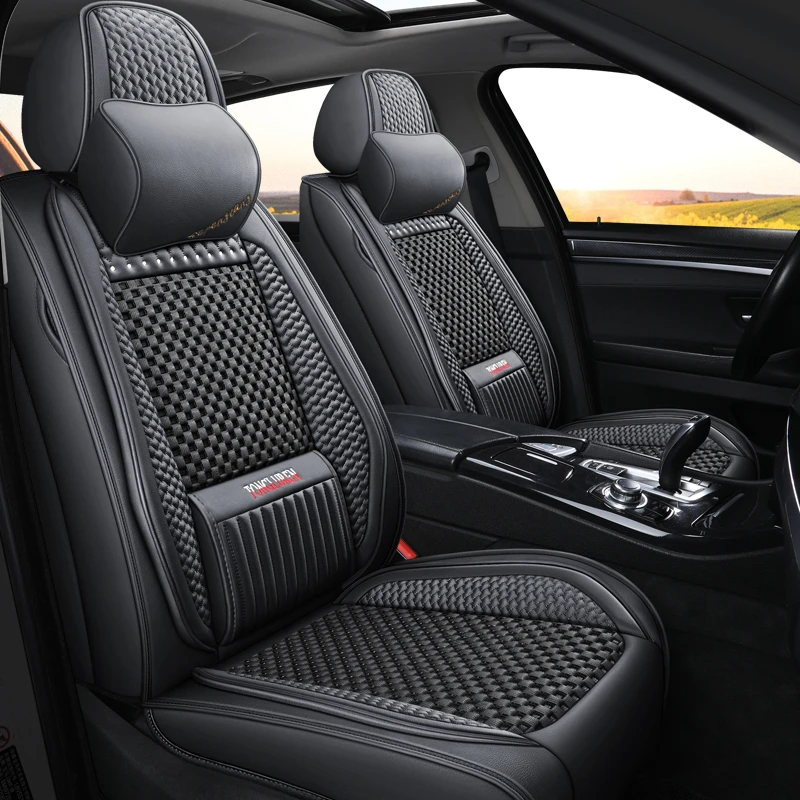 夏季新款网红汽车坐垫四季通用冰丝座椅套全包围专用座套全包车套