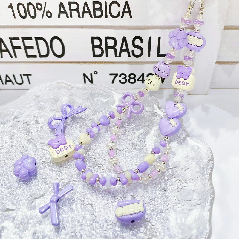 【亚克力401-500】DIY饰品配饰系列 手作串珠