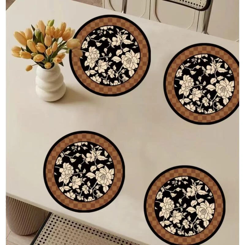 中古风 水墨画 硅藻泥杯垫