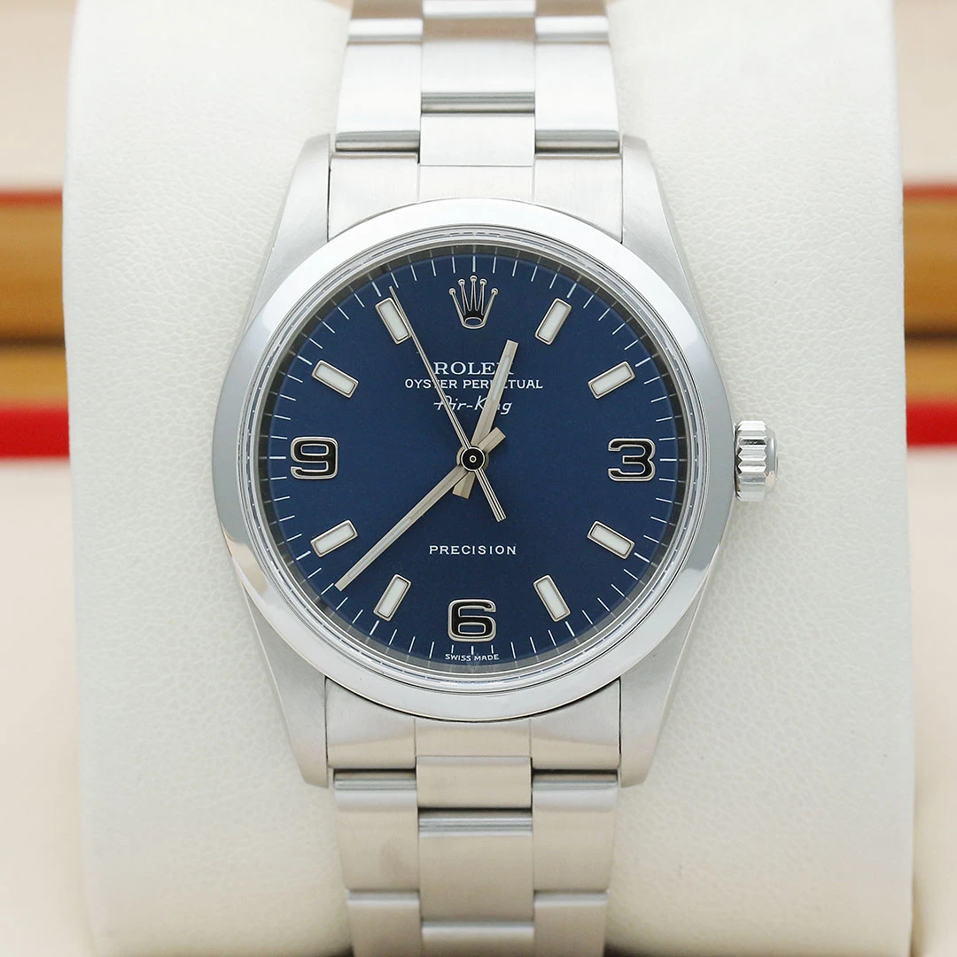 99新 Rolex/劳力士 空中霸王系列14000/自动机械男表/34mm/单表