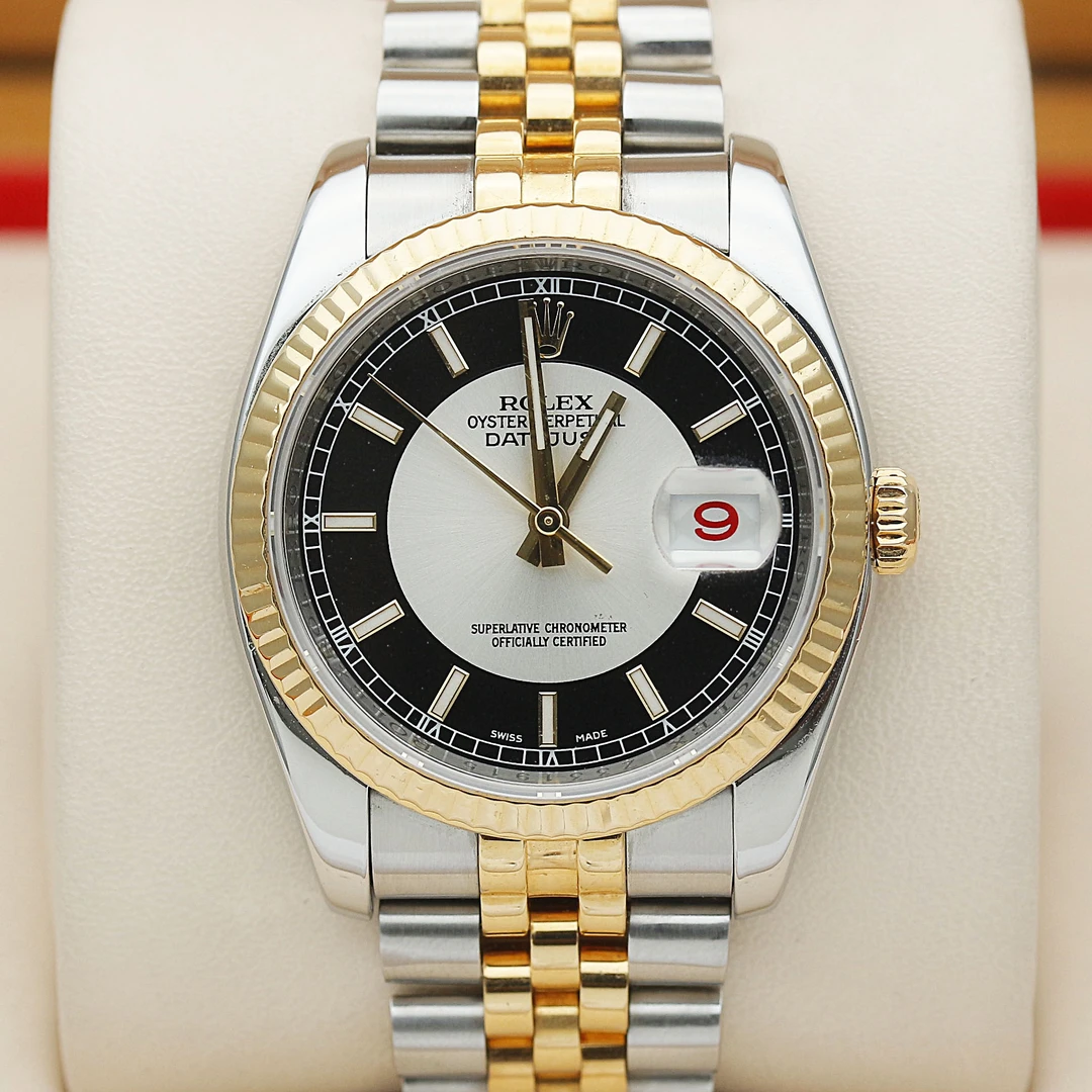 99新 Rolex/劳力士 日志116233间金36mm单表自动机械男表