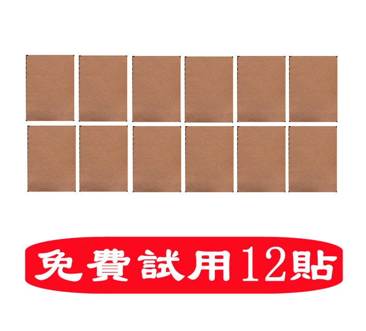 透骨贴12贴