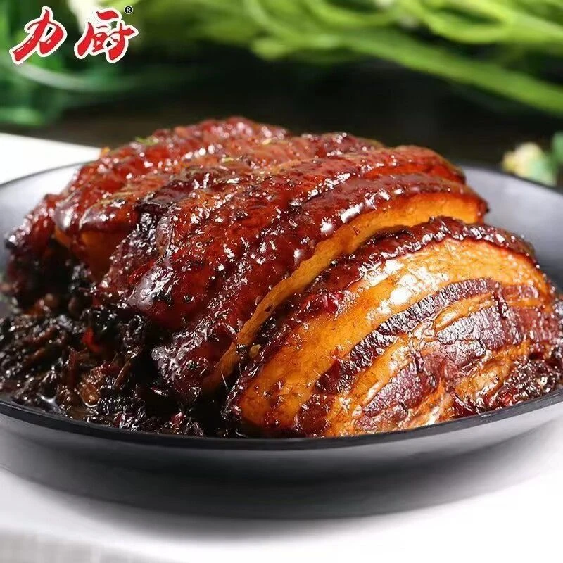力厨【拍一送一】虎皮梅菜扣肉500g*2碗真空下酒预制菜无添加剂2