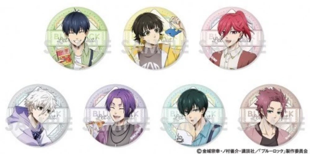 『日谷』蓝色监狱/蓝锁 Let’s go out!外出吧唧