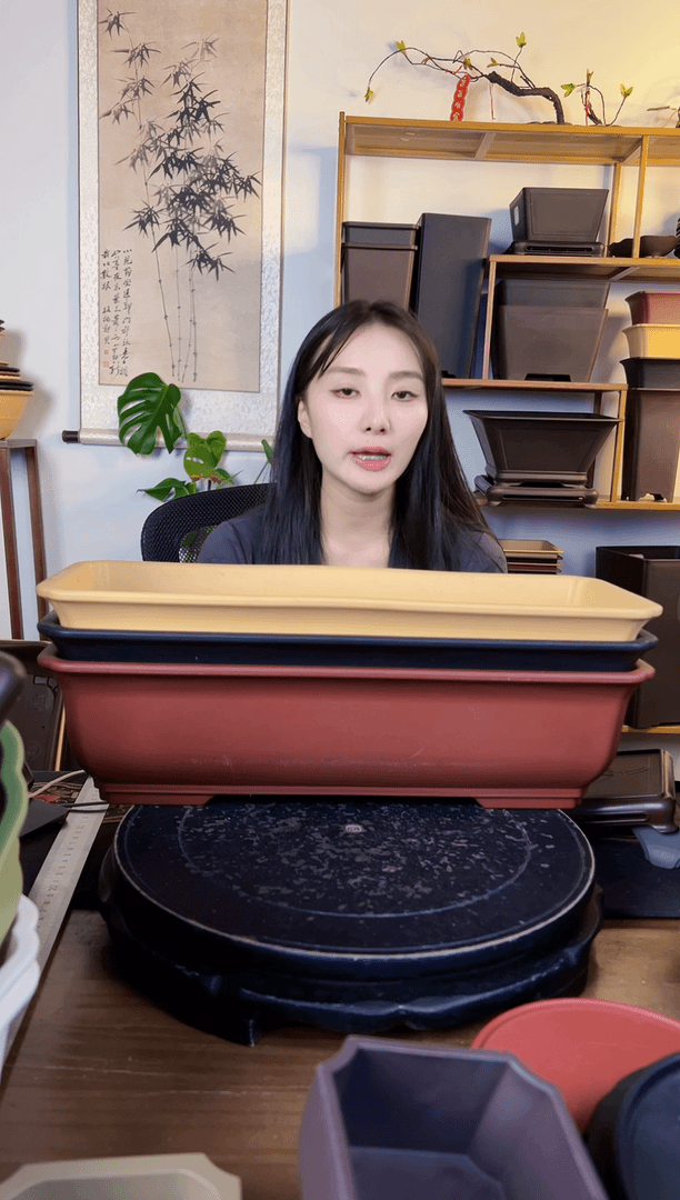 【闪购商品】树脂20CM以下两只装口径40*16*10.6长条盆