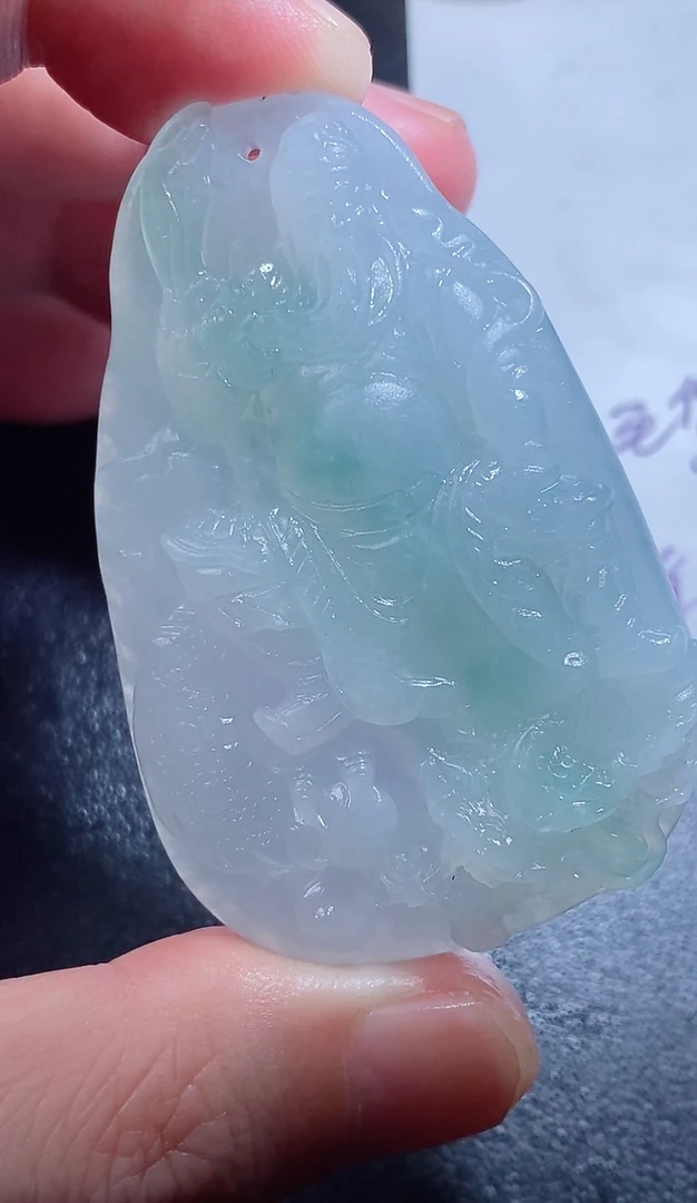 定制翡翠未镶嵌毛货不支持退换付款后联系客服确认抛光