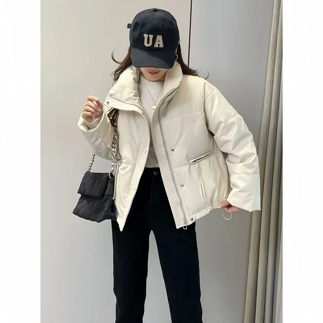 999免洗宽松女士棉服短款保暖2024过冬款外套棉袄女棉服时尚休闲