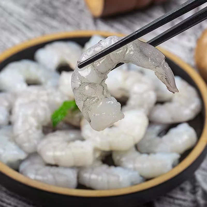大梅小镇新鲜速冻海活虾手剥虾仁活虾Q弹每包500g*3包去壳去虾线