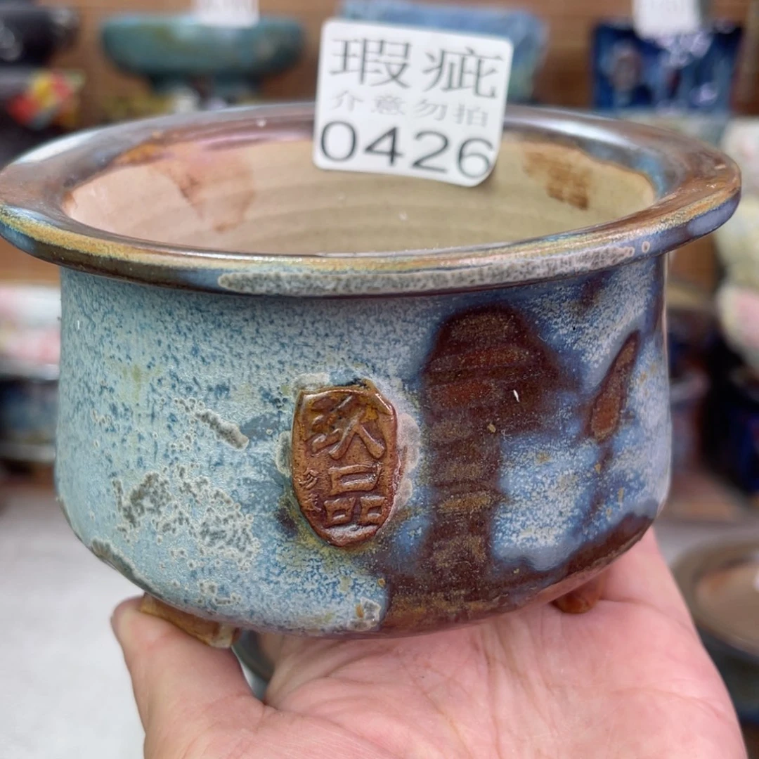 景德镇陶瓷艺术罐，全手工制作瑕疵特价