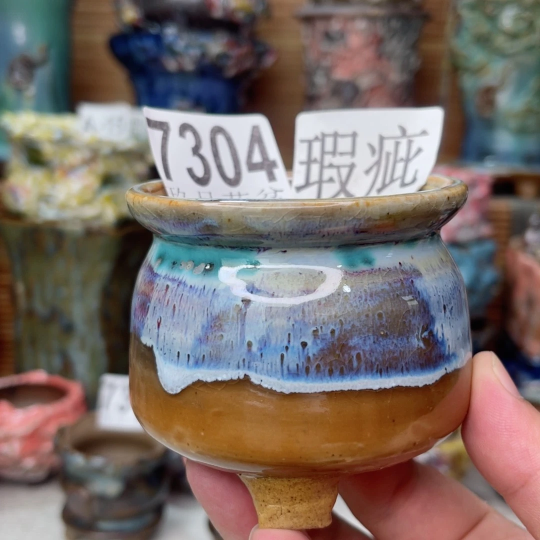 景德镇，陶瓷花盆罐玖品
