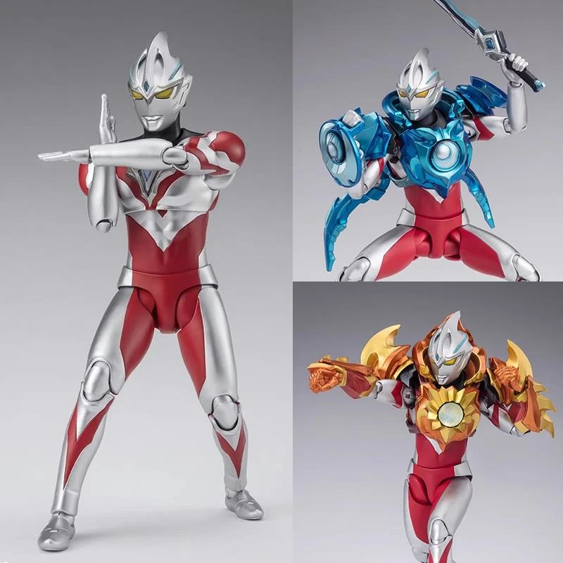 SHF新款亚刻奥特玩具手办亚克皓月灼日装多关节可动奥特曼玩具