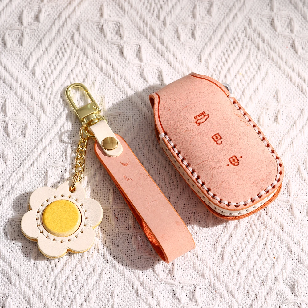 雾蜡皮现代钥匙套途胜昂索纳塔菲斯塔库斯途伊兰特ix35专用手工包