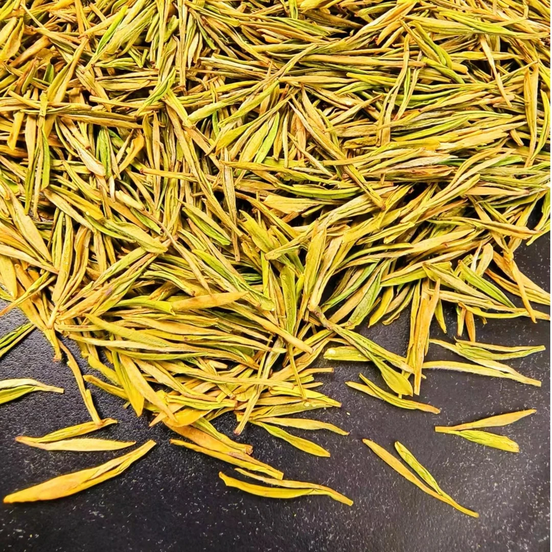 春茶安吉母树黄金芽浓香耐泡青绿茶兰花香茶厂黄茶茶厂黄茶