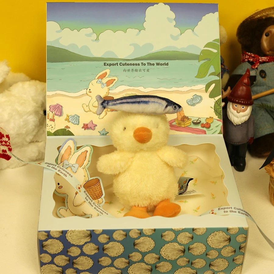 小黄鸡公仔毛绒玩具送女友闺蜜毕业生日礼物儿童可爱迷你玩偶娃娃