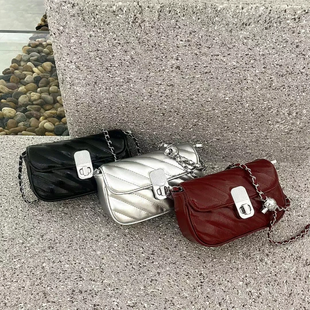 迷你小包包女夏2024新款小众菱格链条斜挎包高级质感小方包口红包