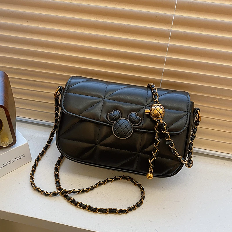 高级感小方包包女2024新款潮小香风菱格链条包欧美时尚单肩斜挎包