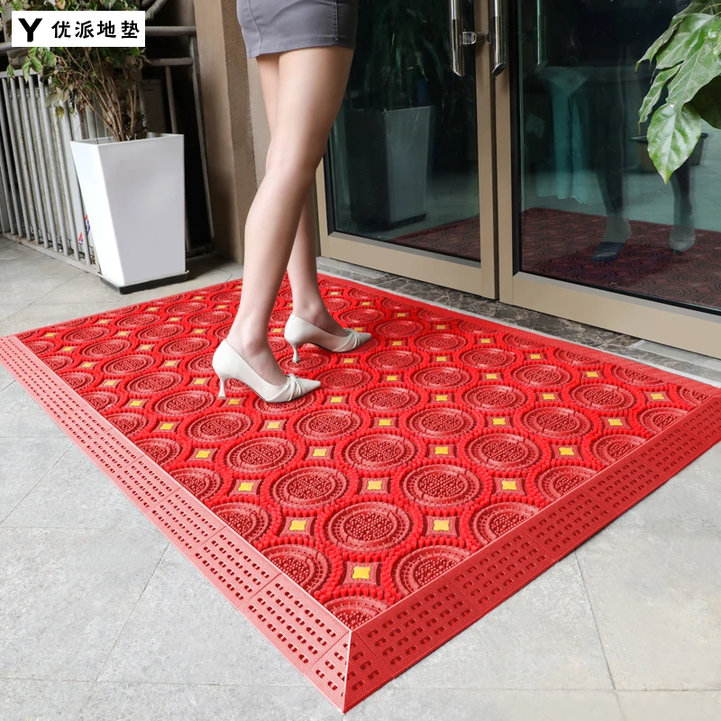 商场商店大门口防滑除泥地垫家用室外户外入户门高档脚垫地毯门垫