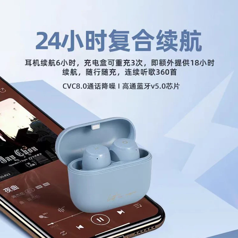 95新 EDIFIER/漫步者 MiniBuds真无线蓝牙耳机通话降噪入耳式耳机